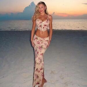 Tiger Mist Floral Set